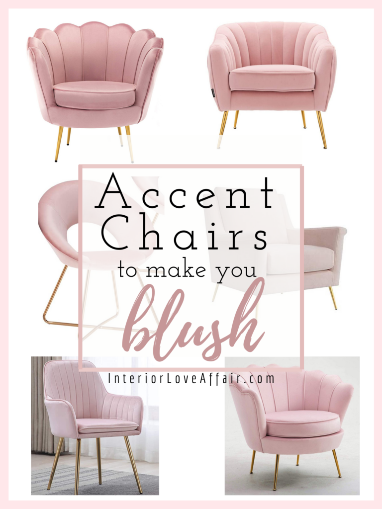 Girly discount accent chairs